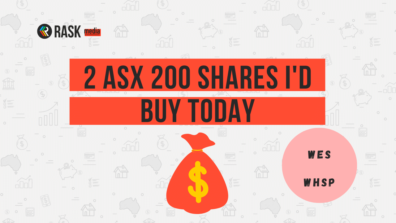2 leading ASX 200 shares I'd buy right now and hold for years