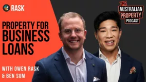 Ben sum and owen rask on australian property podcast imagery